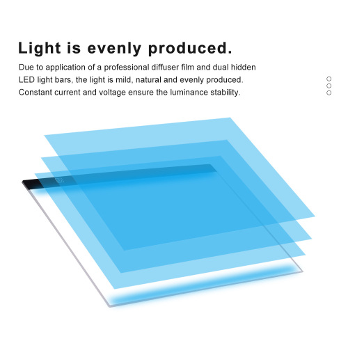 Tache de traçage à LED A3 de haute qualité ajustable A3