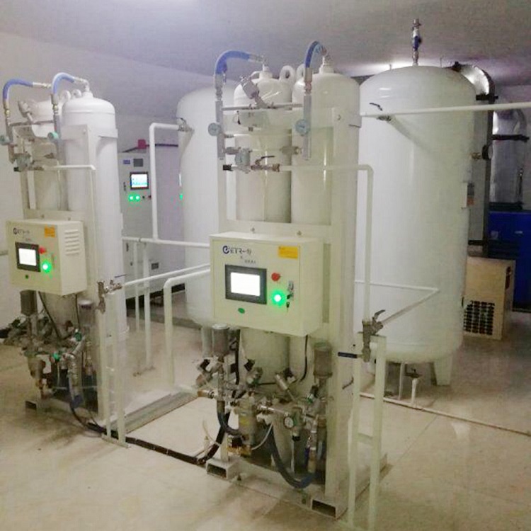 machine for manufacturing, medical oxygen