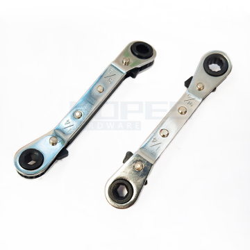 HVAC Refrigeration Valve Repair Tools: Ratchet Box Wrench 1/4 Hex 5/16 12 Points Spanner
