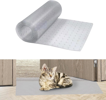 DIY Clear Non-Slip Floor Runner: Cat Scratch Protector for Carpets