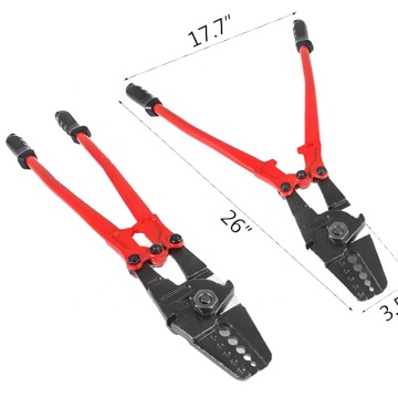Copper Aluminum Oval Sleeves Crimping Tool for Cable Lug