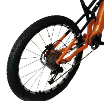 27.5 inch central motor folding electric bicycle