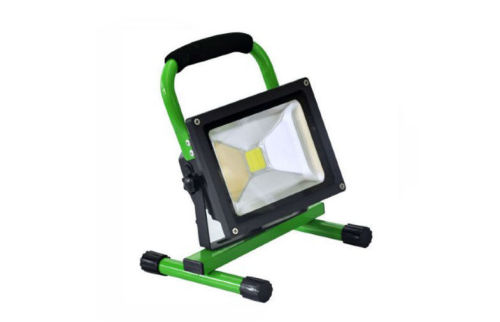 30 Watt Ip65 Waterproof Led Light , Eco-friendly Ra75 Bridgelux Portable Rechargeable Floodlight