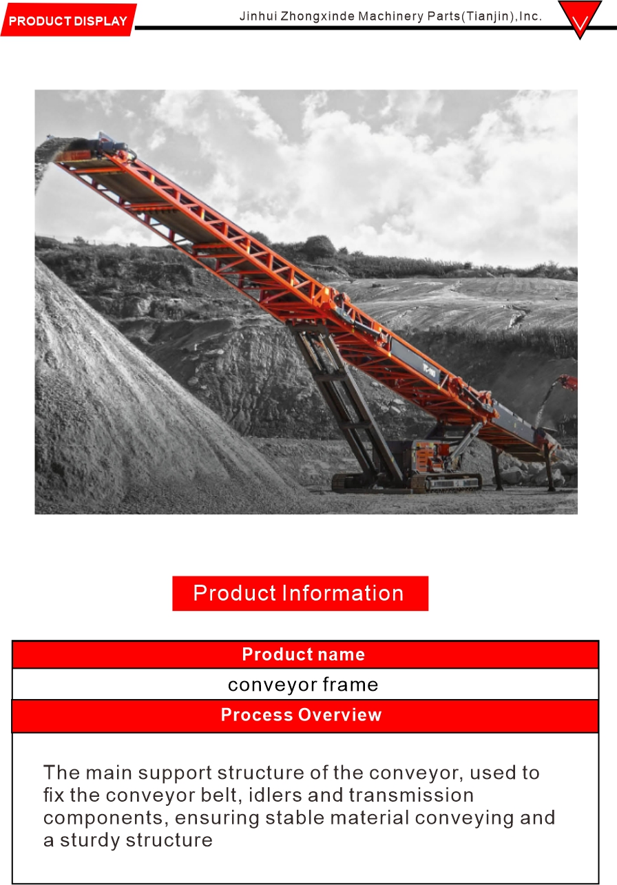 Screener Conveyor Frame Parts