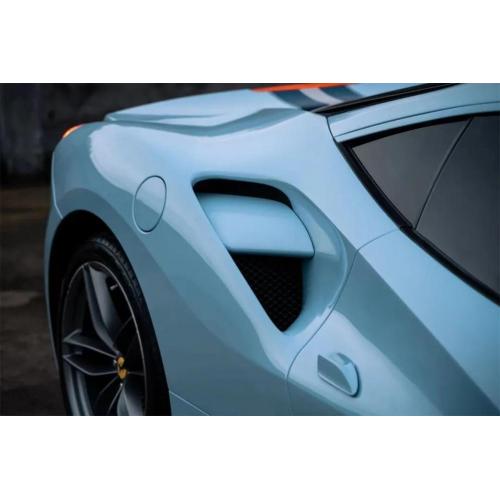 PET Sea Breeze Blue Ultra Gloss Car Vinyl