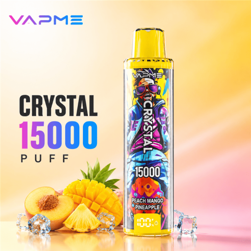 VAPME CRYSTAL 15000 Puff Disposable Vapes Clearance Sale