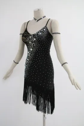 Black costumes dance competition