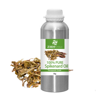Aceite esencial de alta calidad al por mayor Spikenard Etiqueta privada Spikenard Oil para el cabello