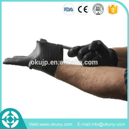 Safety disposable nitrile strong gloves