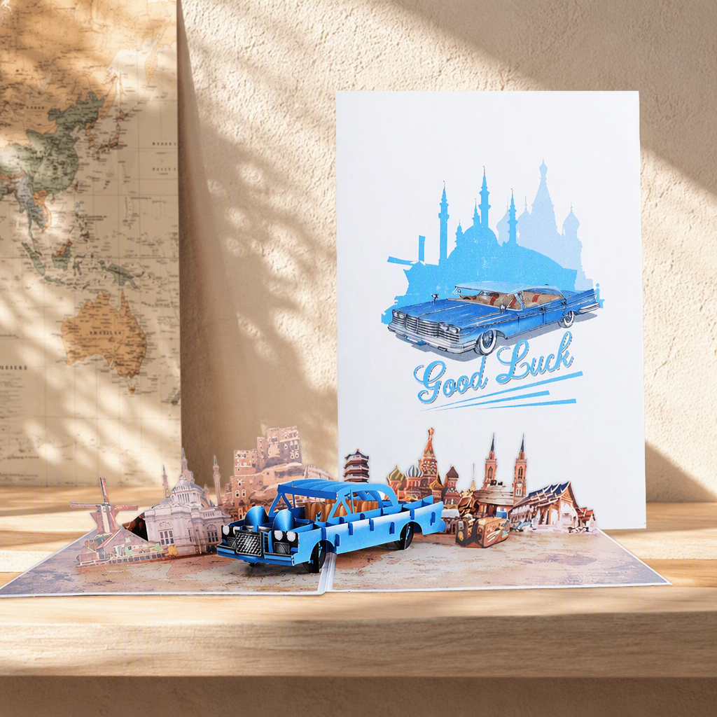 blue-sedan-travel-inspired-display