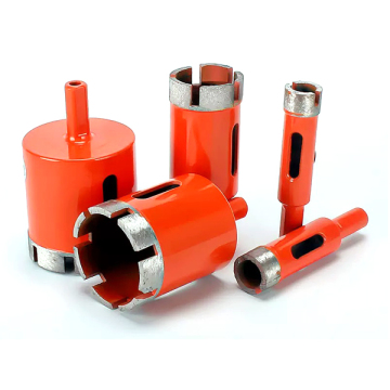 Professional Diamond Hole Saw Cutter Drill Bit Set with Adapter for Marble and Stone Cutting