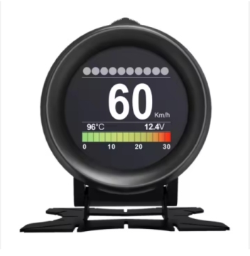Autool x60 HUD: Smart Car Alarm Metter avec température et jauge de tension