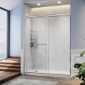 Sally Polised Chrome Sliding Shower Douting Recoces Recoses