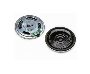 FBF36-5TLB 8ohm 1w earphone black mylar waterproof speaker