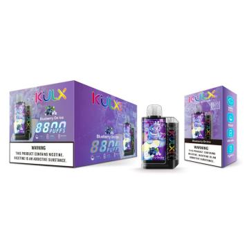 Vape descartável Kulx 8800 Puffs