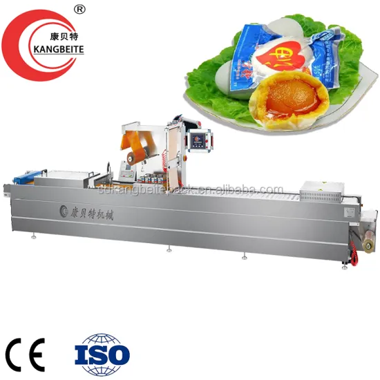Fully Automatic Salted Egg Packing Machine: Horizontal Form Fill Seal & Thermoforming Vacuum Packaging for Food