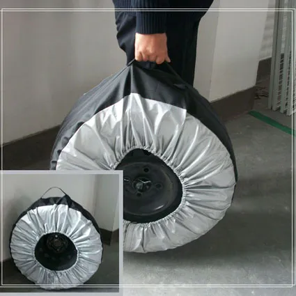 4 pcs set tire storage cover