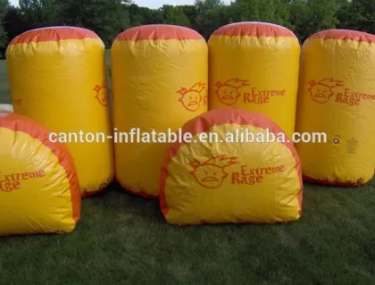 inflatable speedball bunker fit for paintball equipment