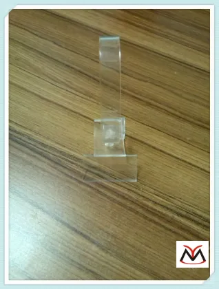 customized single c-shaped acrylic omega watch display