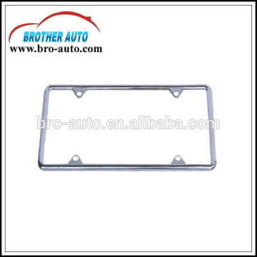 Plastic ABS standard American 310*165mm size custom car license plate frame