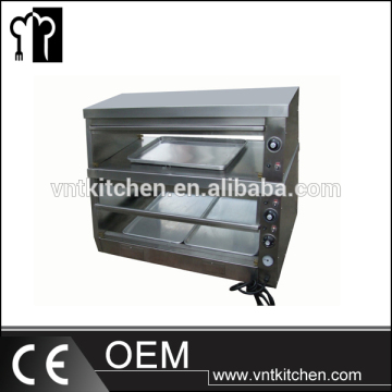 glass food warmer display showcase
