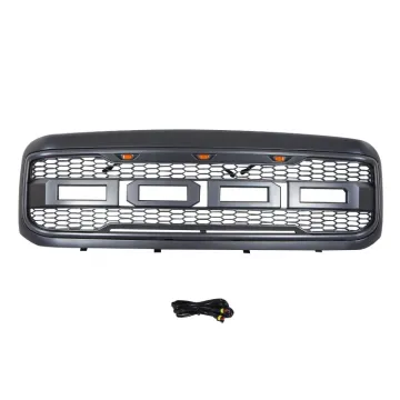 Front Grill ABS Plastic Car Grills Fit for F250 1999-2004 Ford
