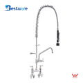 Kitchen Commercial Faucet With Sprayer