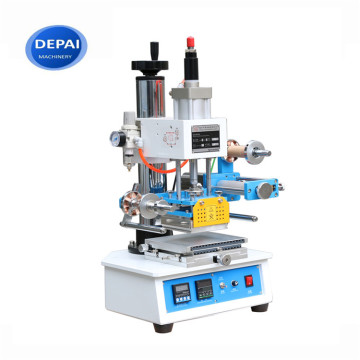 Custom Logo Stamp Gold Hot Foil Embossing Machine for Leather Wood Plastic