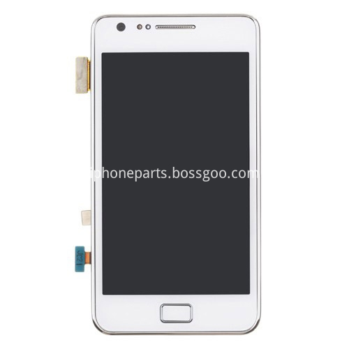 i9100 screen with frame white