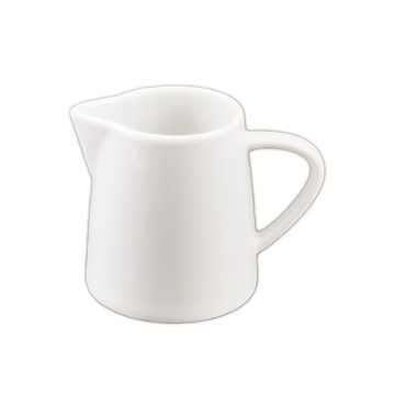 Design personalizzato ecologico semplice porcellana bianca da 7 oz mini latte barattolo
