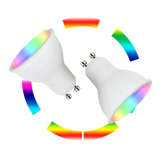 Control Your Lighting Effortlessly: Tuya Smart GU10 5W LED Bulb with WiFi and BLE Technology