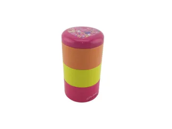 three-tier tea tin