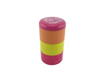 three-tier tea tin