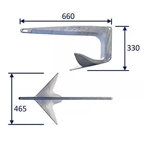 316 Stainless Steel Claw Anchor