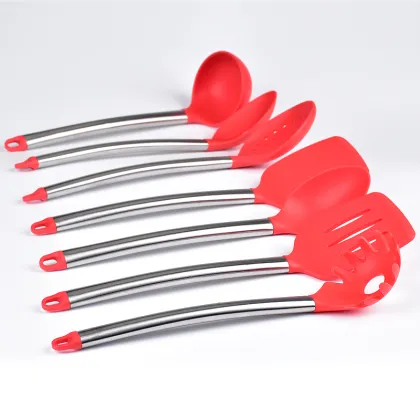 Cooking tools stainless steel silicone kitchen utensils