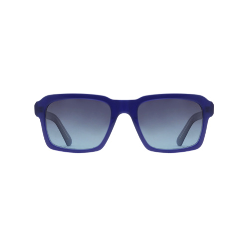 Men Fashion Square UV400 Polarizado Ocetato de Estrutura de Sunglasses