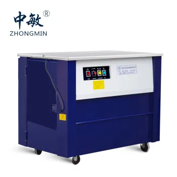 Semi-Automatic Carton Box Strapping and Packing Machine