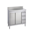 Stainless Steel Metal Sandblasting Kitchen Cabinet