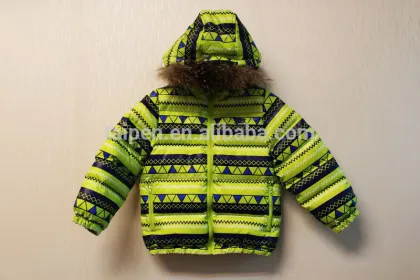 Wholesale Fashion Design Boys Down Jacket Breathable Hoodies Jacket For 2-6Year Kids