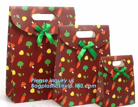 Festival gift paper bag, Printing custom paper gift bags with logos, wedding gift customised paper bag cute paper bag