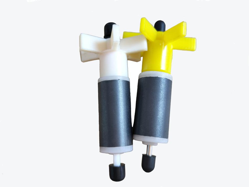New fashion ferrite magnetic rotor with metal shaft