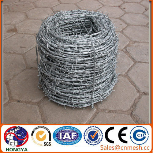 Low price razor barbed wire/plastic barbed wire/barbed wire fence