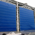 high speed stacking up hangar door