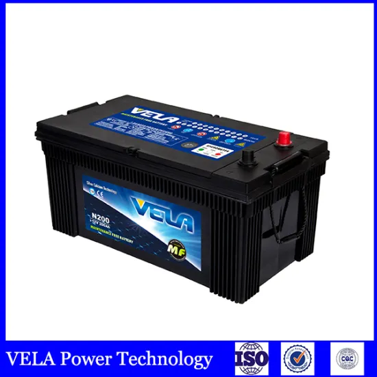 N200 190H51 200AH professionally manufacturing high quality JIS standard 12V 200AH Maintenance free lead acid car battery