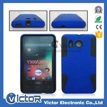Factory price mesh design back cover for Huawei Ascend Y300