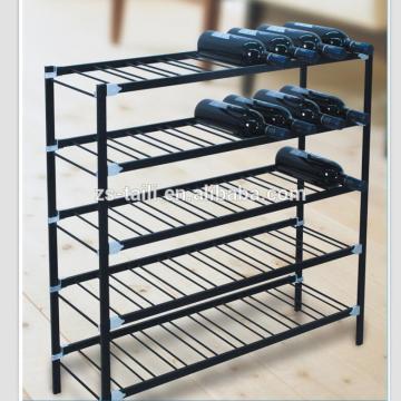 DIY household storage multi-use shelf with metal material