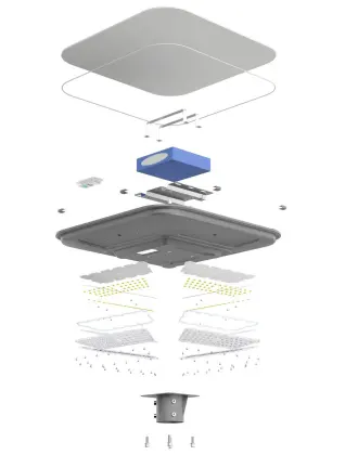 Solar Powered Street Lights