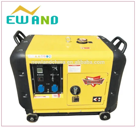 New design electric welding diesel generator (silent type)6500