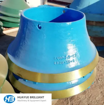 Manganese Parts for HCS & HCH Series Cone Crushers: Mantles and Concaves