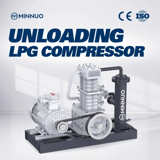 Industrial Equipment Energy-Efficient 15kW LPG Compressor for LPG Station